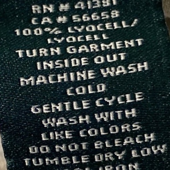 Ralph Lauren size 8 grey 100% Lyocell dress 3/4 quarter sleeves belt at waist - Picture 4 of 4